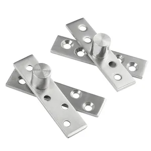 Stainless Steel Cabinet Door Rotating Pivot Swing Hinge 360 Degree Rotating Wood Door Hinge