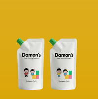 Sacs Doypack personnalisés en PE avec poignées et bec verseur pour lessive, shampoing, gel douche et autres liquides – Sacs en plastique