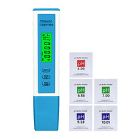 Smart Bleu tooth4 in1 Données-stockable PH Mètres 5-point d'étalonnage TDS/CE/Température/Humidité Alimenté par YINMIK Mobile App