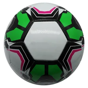 Balón de fútbol con logotipo personalizable de alta calidad, tamaño 5, máquina de PVC de alta retención de aire, nuevo estilo de fútbol, venta al por mayor - Product Image 1