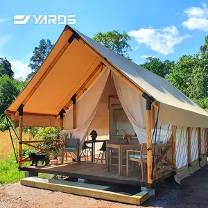 Diskon Besar-besaran Tenda Ruang Besar Kustom dengan Resor Kamar Mandi Mewah untuk Tenda Safari Glamping