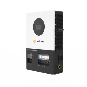 ระบบไฮบริดโซลาร์เซลล์แบบแยกเฟส Wiren I12KW 120/240V พร้อมระบบ MPPT คู่ แบตเตอรี่ 48V หม้อแปลงไฟฟ้า รองรับไฟ PV 18KW แรงดัน 500V รองรับความถี่ 60Hz - Product Image 2