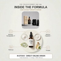 Sérum capillaire personnalisé au peptide liposomique, soin nourrissant doux pour le cuir chevelu, Redensyl GHK-Cu Biotine, certifié GMPC, OEM, marque privée, USA