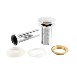 ท่อระบายน้ำอ่างล้างหน้าแบบป๊อปอัพ SparkHome รุ่นโมเดิร์น ทำจากทองเหลือง พร้อมฝาปิดอ่างเซรามิกเคลือบผิวด้วยไฟฟ้า ขนาดเส้นผ่านศูนย์กลาง 80 ซม. สำหรับห้องน้ำ - Product Image 5