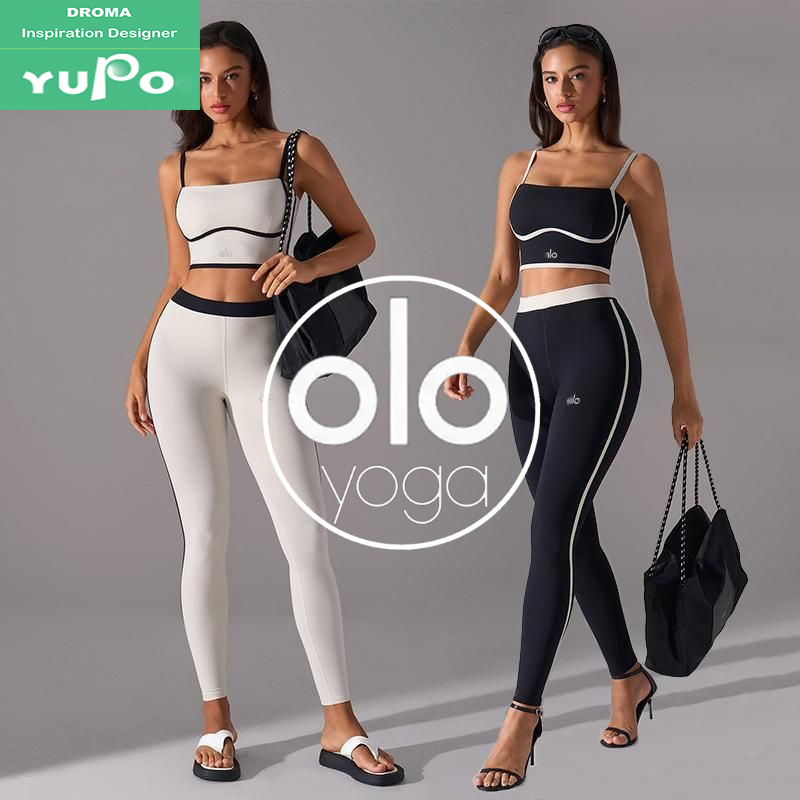 Droma Women's High Quality Breathable Sports Fitness Workout Yoga Set New Solid Designer Al Activewear For Workout And Yoga