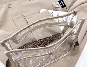 Bandolera pequeña de PVC transparente para mujer, bolso cruzado con correa de guitarra de leopardo, gran oferta, <span class=keywords><strong>2022</strong></span> - Product Image 6