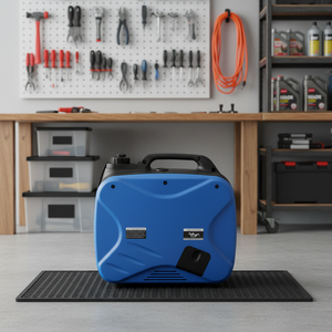 Groupe électrogène <span class=keywords><strong>portable</strong></span> à essence HOLFILL 2000i bleu 1800W 220V 50Hz 4 temps à démarrage par lanceur - Product Image 1