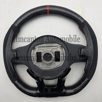 Volante de Fibra de Carbono Forjado de Alta Calidad con Microsuede y LED para Mercedes Benz W177 W213 W204 W205 W211 C257 AMG