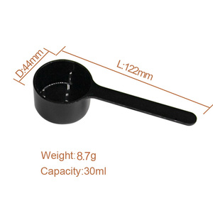 <span class=keywords><strong>10g</strong></span> Espresso Café Cuillère À Mesurer Cuillère À Café En Plastique pour Café Moulu Thé <span class=keywords><strong>Sel</strong></span> - Product Image 3