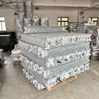 Système de poutres de toit en aluminium, type boulon de base, système de plaque de poutre de type boîte, accessoires de poutre pour éclairage DJ pour événements