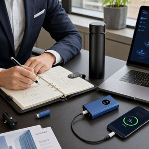 Luxury Promotional <b>Gift</b> <b>Set</b> with Thermos Umbrella Pen for Trade Show Giveaway Employee Appreciation Brand Marketing <b>Gift</b> <b>Sets</b> - Product Image 3