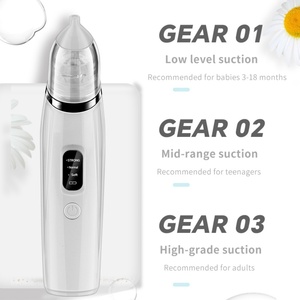 Aspirador Nasal Eléctrico para Bebés OEM ODM 2025, Limpiador Nasal de Silicona Portátil para Recién Nacidos, Niños Pequeños e Infantes - Product Image 4