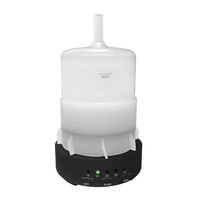 Diffuseur de parfum intelligent à succès, humidificateur rotatif automatique en verre 3D coloré avec capteur, aromathérapie électronique, chargement USB