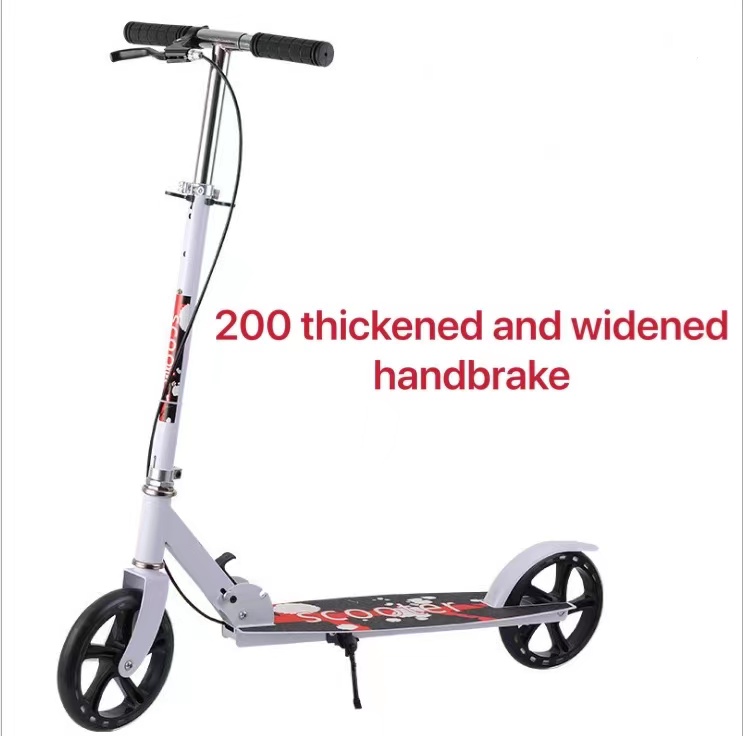 Лидер продаж, высококачественный самобалансирующийся складной скутер 2021 года, утолщенный и широкополосный ручной тормозной скутер