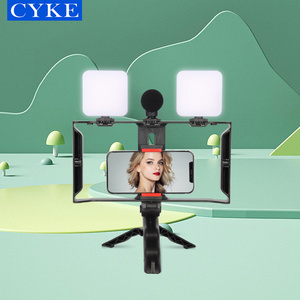 Cyke Bộ Máy Ảnh <span class=keywords><strong>Blog</strong></span> Tại Nhà De Cho Vlogging <span class=keywords><strong>G</strong></span>ậy Chụp Ảnh Tự Sướng Di Động Vlog Chân Máy Bộ Vlogging Tất Cả Trong Một Ngoài Trời Cho Người Mới Bắt Đầu Ay49x - Product Image 3