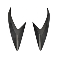 Pour Lotus Emira mise à niveau V Style évents latéraux en Fiber de carbone sec et évents d'aération de garde-boue arrière