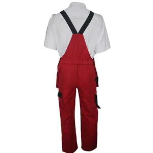 Overalls Arbeits uniform Lätzchen hose mit mehreren Taschen Herren-Arbeits lätzchen und Klammer insgesamt mit Taschen Arbeit Arbeits kleidung Jacken hose