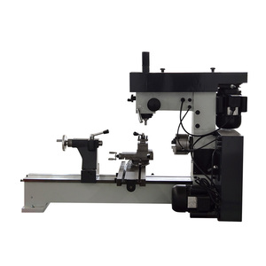 Machine à tourner, fraiser et percer en métal 3 en 1 MP800, mini-machine à tourner combinée multifonctionnelle MP800, tour combiné en métal - Product Image 4