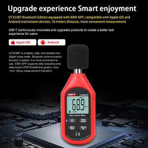 UNI-T UT353 UT353BT Sonomètre numérique 30~130 dB Détecteur de son Décibémètre L58 - Product Image 5