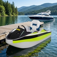 Jet ski électrique à moteur pour enfants et adultes, 1 place, vitesse 52 km/h, sport nautique pratique, vente chaude