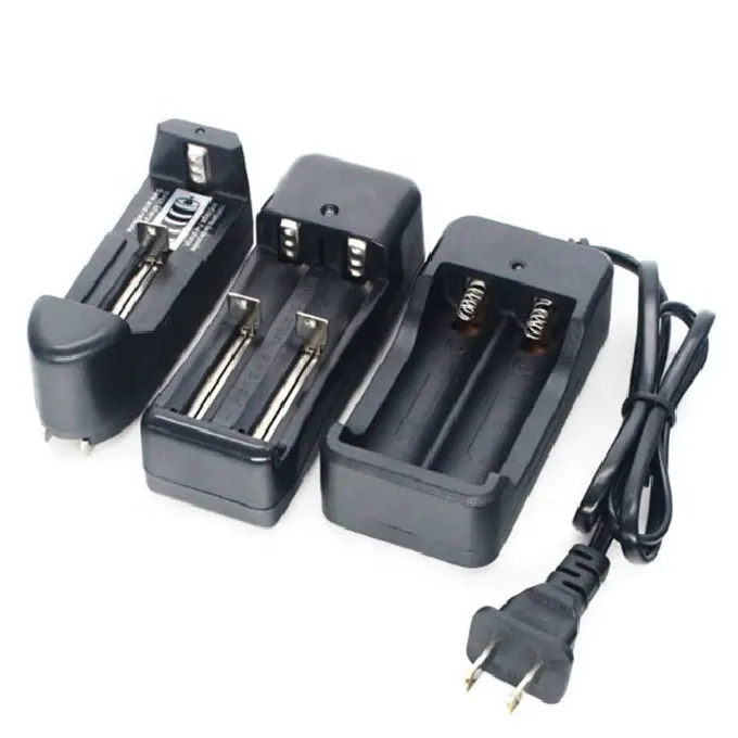EU/US li-ion battery charger 3.7V 18650 16340 14500 Li-ion Rechargeable Battery charger