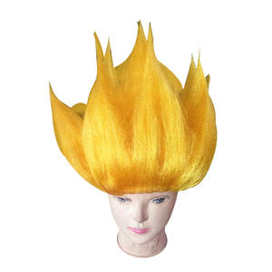 Disfraz <span class=keywords><strong>de</strong></span> Chiid Son <span class=keywords><strong>Goku</strong></span> para niños, conjunto <span class=keywords><strong>de</strong></span> Anime divertido <span class=keywords><strong>de</strong></span> manga corta, <span class=keywords><strong>traje</strong></span> <span class=keywords><strong>de</strong></span> Halloween, peluca negra, dorada y naranja - Product Image 4