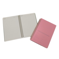 Carnet de notes en gros avec couverture en PVC, carnet de comptabilité de haute qualité A5, reliure cousue, papier offset, logo personnalisé, cahiers bon marché