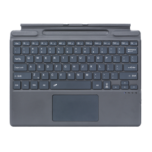 คีย์บอร์ดไร้สายแบบแยกส่วนสีแดงเข้มสำหรับ <span class=keywords><strong>Microsoft</strong></span> Surface <span class=keywords><strong>Pro</strong></span> 3-<span class=keywords><strong>7</strong></span> พร้อมไฟ LED Backlit <span class=keywords><strong>7</strong></span> สี ทัชแพดสำหรับ <span class=keywords><strong>Windows</strong></span> 11 แบบ Scissor ใหม่ ขายส่ง - Product Image 1