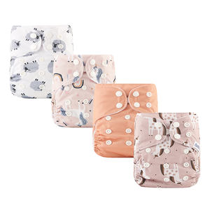 Pañales de Tela Reutilizables para Bebé Recién Nacido, Pañales de Tela Suaves y Cómodos para Bebé, 2 Piezas/Juego - Product Image 1