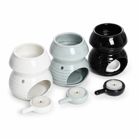 Offre Spéciale – Brûleur d'encens et diffuseur d'huiles essentielles en céramique pour bougies chauffe-plat, cires parfumées et huiles aromatiques
