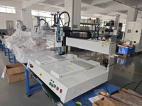 Machine de robot de distributeur de colle automatique AB à soupape de haute précision et 3/4 axes
