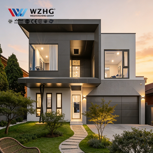 Villa en acier léger durable 3 chambres pour complexe hôtelier, conformes aux normes IBC, vente en gros - Product Image 1