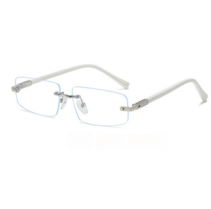 ファッショナブルなメタルフレームレスデザイン、アンチブルーライトフレームレスカット、ボーダー放射線保護を備えた新しいメガネ - Product Image 5