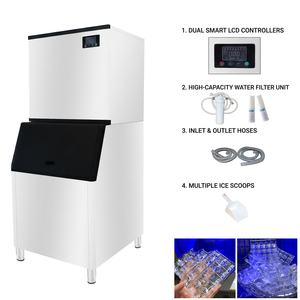 Máquina de Hielo Comercial de Acero Inoxidable de 40kg-1000kg, Venta al Por Mayor, Compatible con OEM/ODM para Distribución, Ofrecemos un Servicio Integral - Product Image 2