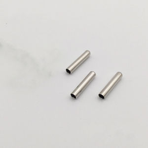 Lacet de chaussure personnalisé cordon de tirage en laiton cordons métalliques pointe d'extrémité - Product Image 2