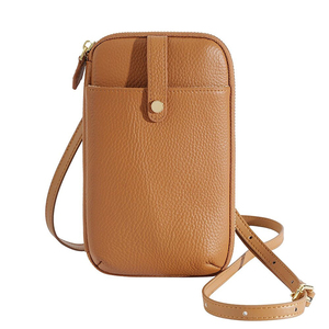 Logo personnalisé best-seller Petits sacs à bandoulière Design de mode Portefeuille pour <span class=keywords><strong>téléphone</strong></span> <span class=keywords><strong>portable</strong></span> Portefeuille à bandoulière en cuir de vachette pour femme - Product Image 5