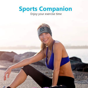 Bandeau de sport sans fil unisexe avec LED, batterie, haut-parleur fin, musique, bandeau de sommeil pour le sommeil, l'entraînement, casque, bandeau - Product Image 6