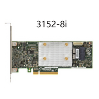 SmartRAID 3152-8i 2290200-R Antarmuka PCIe3.0 X8 Cache 2GB 12Gb/s 8 Kartu Pengontrol RAID Internal