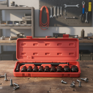 طقم أدوات إصلاح المركبات 17 قطعة، قاطع ومنظف مقاعد حاقن الديزل، أداة تجديد وتسوية شاملة، مناسب لمرسيدس بنز - Product Image 4