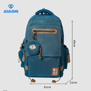 Mochila Escolar Plegable <span class=keywords><strong>de</strong></span> Moda Casual OEM ODM, Gran Capacidad, Múltiples Bolsillos, Ligera, con Bolsa Desmontable, para Estudiantes y Viajes - Product Image 3