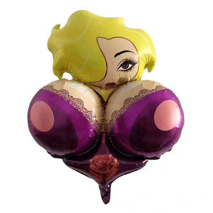 Globo de Aluminio <span class=keywords><strong>con</strong></span> Forma de Pene para Despedida de Soltera, Decoración de Fiesta de Despedida de Soltero, Accesorios de Broma, Globo de Pene, Despedida de Soltera - Product Image 6