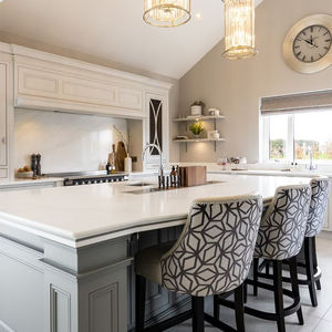 Moda italiana Gabinetes de cocina de acero inoxidable de buena calidad con grifo de <span class=keywords><strong>isla</strong></span> Fregadero Hutch Diseño de moda - Product Image 5