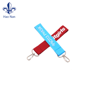 Bán Sỉ Móc Khóa Vải Làm Theo Yêu Cầu Chian Chìa Khóa Dập Nổi Với Logo Móc Khóa Dệt - Product Image 4