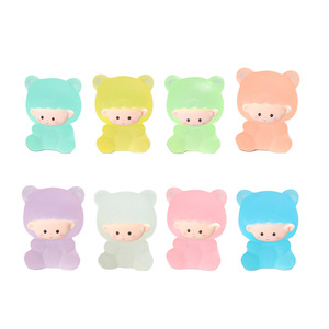 ตุ๊กตาหมีเรืองแสงในที่มืด Lanshuo ชุดเครื่องประดับ DIY เรซิ่นพลาสติก สำหรับเด็ก ของเล่นงานฝีมือ ร้านขายโมเดล - Product Image 3