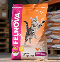 Bopp laminé tissé sac en plastique PP tissé sacs pour alimentation animale chien nourriture chat litière poulet poisson bétail cheval sac d'alimentation