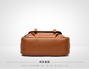 Bolsos de Mano para Mujer al por Mayor, Personalizados, Vintage, de Cuero PU, Tipo Tote, Bandolera, Hobo, con Doble Cremallera - Product Image 5