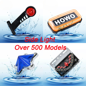 Led chỉ số 12V 24V Vòng đuôi ánh sáng màu vàng trắng đỏ lần lượt tín hiệu đèn cho xe tải giải phóng mặt bằng đèn mới - Product Image 2