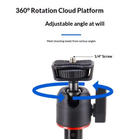 Extensible Portable support de bureau pour téléphone portable TikTok Live Vlog enregistrement vidéo photographie Selfie Stick