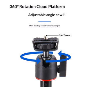 Штатив-трипод для телефона с поворотом на 360°, складной, с магнитной селфи-палкой и прочным алюминиевым магнитным держателем для стола - Product Image 4