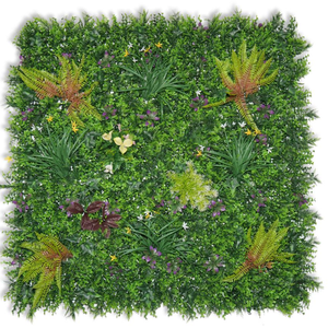 عشب صناعي مقاوم للأشعة فوق البنفسجية لتزيين الجدران الخارجية والمناظر الطبيعية العمودية للمطاعم والشرفات، مصنوع من البلاستيك لديكور عيد الفصح - Product Image 6